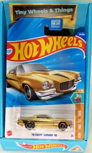 2025 Hot Wheels '70 Chevy Camaro RS #53 Gold VHTF - HYX03 - HW's '70S VS 90S - Bild 1 von 9