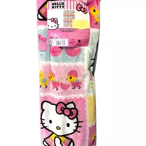 Hello Kitty Pink Silk Touch Throw Blanket 50" x 70" – Super Soft & Cozy - Picture 1 of 4