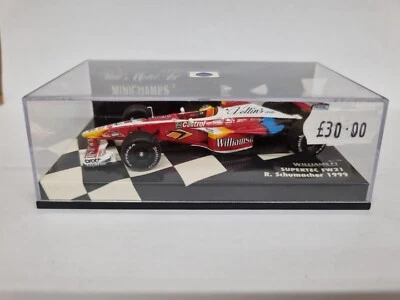 Minichamps 1:43 Williams F1 Supertec FW21 Ralf Schumacher 1999 scale 430 990006 - Image 1 of 4
