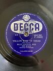 Billy Cotton 78rpm 10” Yellow Rose Of Texas/Domani