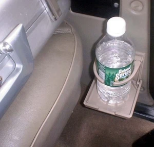 GRAY ADJUSTABLE CAR DRINK CUP HOLDER CUPHOLDER FRONT BACK SAAB 900 9000 9-3 9-5 - Bild 1 von 11