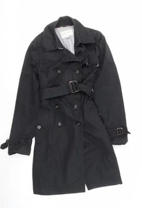 Banana Republic Women's Black M Trench Coat - Picture 1 of 12