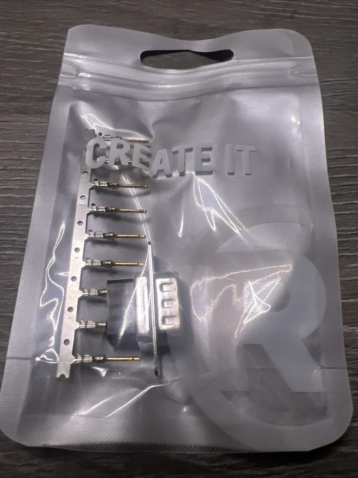 RadioShack 9 Pin · Male Crimp-Type D-Sub Connector No. 276-1427 - Image 1 of 2