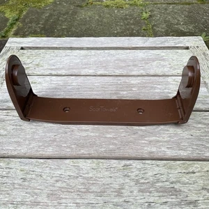 Vintage Brown Scott Paper Towel Dispenser Kitchen Holder Plastic Scot - Picture 1 of 10