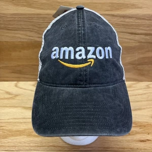 Cappello Amazon Nero The Game Trucker Strapback Prime Arrow Smile Logo Berretto Nuovo con etichette - Foto 1 di 10