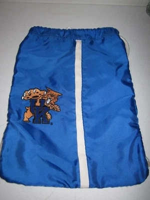 Vintage University of Kentucky Wildcats Canvas Drawstring Backpack Cotton Cinch - Image 1 of 4
