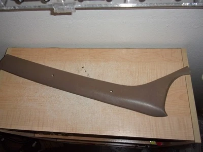 1981-1993 Dodge Ram Truck Ramcharger D150 D250 Right Passenger A Pillar Trim Tan - Image 1 of 3