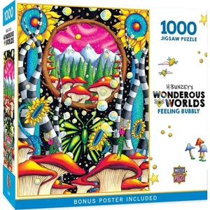 MasterPieces jigsaw puzzle;  Feeling Bubbly by Hannah Bunzey;  1000 pcs - Picture 1 of 3