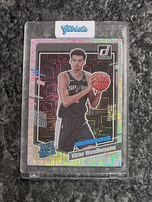 2023-24 Donruss Basketball Victor Wembanyama Choice Mojo Rated Rookie RC #220 - Image 1 of 4