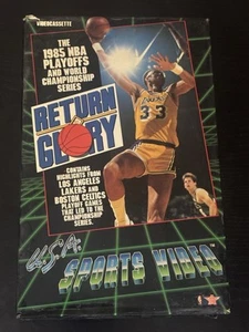 RETURN to GLORY 1985 NBA Playoffs U.S.A. Home Video Rare New Collector's Item - Picture 1 of 6