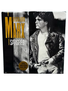 RICHARD MARX - SATISFIED/SHOULD'VE KNOWN BETTER - 7" 45rpm w/POSTER SLEEVE LtdEd - Picture 1 of 4