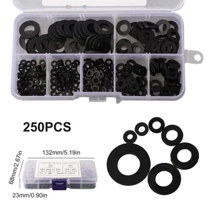 Unterlegscheibe Dichtung Ersatz Dichtung Reparatur Sortiment Set 250tlg Industrie - Bild 1 von 24