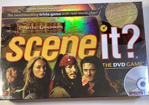 Scene It Pirates Of The Caribbean DVD Family Trivia Game /New Sealed Box - Picture 1 of 14