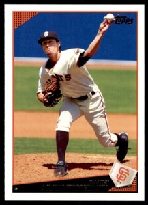 2009 TOPPS #274 ALEX HINSHAW SAN FRANCISCO GIANTS