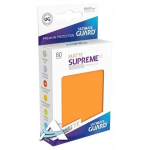 80 Bustine Protettive Standard Size Ultimate Guard MATTE SUPREME UX • Arancione - Imagen 1 de 1