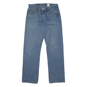 LEVI'S 501 Jeans Mens Blue Regular Straight Denim W30 L30