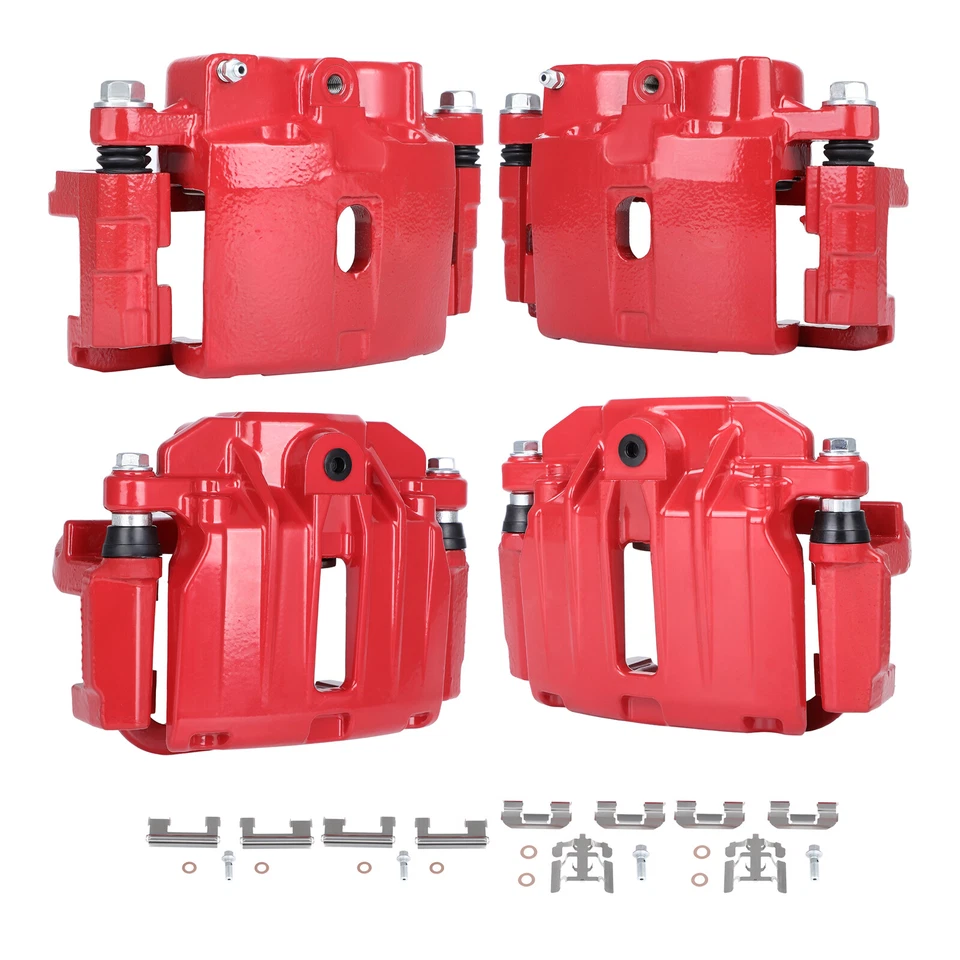 4X Front Rear Brake Calipers For 1999 2000-2003 Chevrolet Silverado 1500 Foto 1 de 4