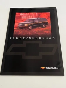 CHEVROLET TAHOE SUBURBAN French Brochure 1990s c.1998 - Picture 1 of 1