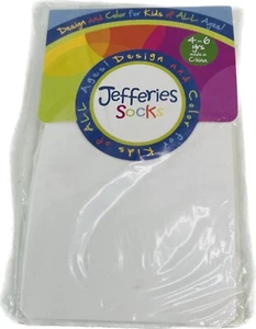 Jefferies Socks Little Girls Jr Miss White Pantyhose/Tights Size 4-6 yr Pageant - Picture 1 of 4