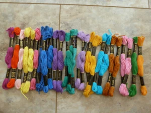  Lot of 23 skeins Designs for the Needle embroidery thread Plus 14 more skeins - Picture 1 of 2