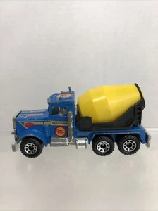 Vintage Matchbox No. 19 Peterbilt Cement Truck Kwik Set Company 1:80 Macau - Picture 1 of 10
