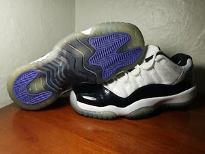 Size 6y- Air Jordan Shoes XI 11 Retro Low Concord 528896-153 *ICEY SOLES* - Picture 1 of 12