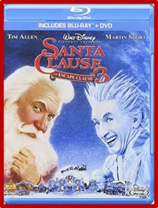Disney Santa Clause 3: The Escape Clause (Blu-ray + DVD combo) - NEW - FREE SHIP - Imagen 1 de 1