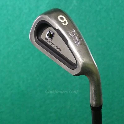 Lady Lynx Original Black Cat Single 6 Iron Unifiber Flare Graphite Ladies - Image 1 of 3