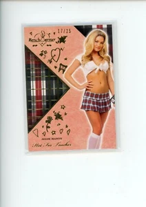 2020 Benchwarmer Hot for Teacher Allie Mason #38 Gold Foil 17/25 - Picture 1 of 2