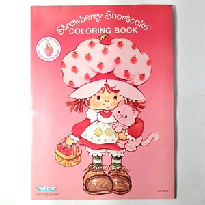 Strawberry Shortcake Coloring Book vintage 1981 Kenner used - Picture 1 of 7