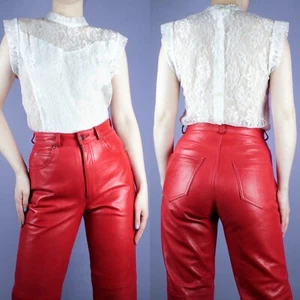 VINTAGE 90s Y2K 2000s Lace Floral Crop White Bustier Sheer Womens Blouse Top 10 - Picture 1 of 12