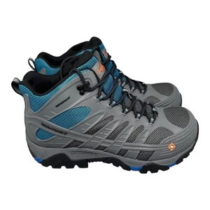Merrell Moab Velocity Mid Waterproof CF Gray Work Boots J099431 Mens Sz 12 NWT - Picture 1 of 10