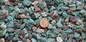 Oncia Sonoran Turchese Azurite Cuprite Crisocolla Pepita Pezzi 3/4" e Meno - Foto 1 di 1