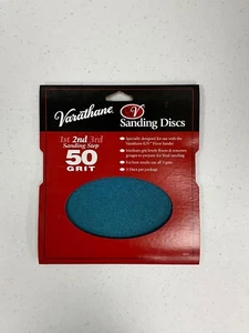 Discos de lijado Varathane ezV 3er paso 50 grano 3pk 203937 - LOTE de 2 - Imagen 1 de 2