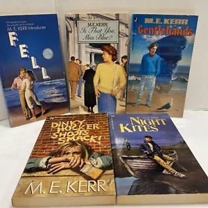 M.E. KERR Vintage Paperback Lot Gentlehands Fell Miss Blue Night Kites Dinky Hoc - Picture 1 of 6