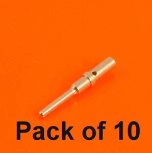 10 x Genuine Deutsch DTM Series Male Pin Terminals 0460-202-20141 - Size 20 - Picture 1 of 2