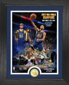 Highland Mint Golden State Warriors 2022 NBA Finals MVP Coin Photo Mint 13x16 - Picture 1 of 4