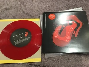 THE ROLLING STONES . STREETS OF LOVE / ROUGH JUSTICE 2005 Ltd ed red vinyl MINT - Picture 1 of 5