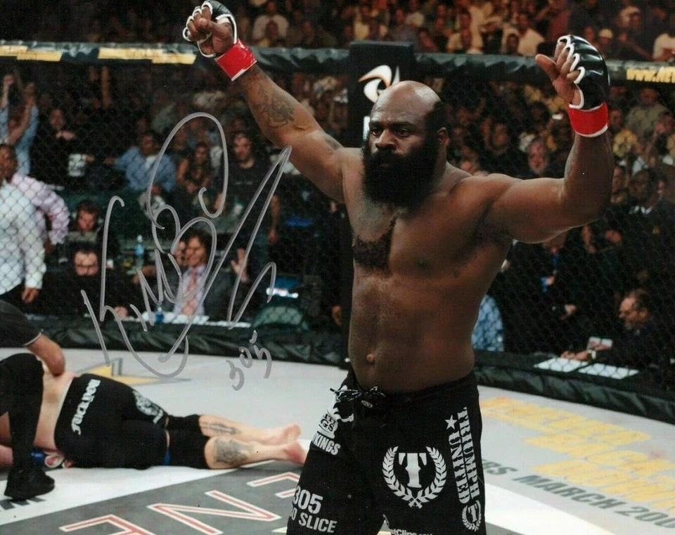 Kimbo Slice EliteXC UFC Autograph Signed Auto Photo 3.5x5 Reprint - Image 1 of 1