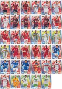 Match Attax EXTRA Bundesliga 15/16 2015 2016 - choose new transfers 492-526