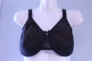 Chantelle #1891 Magnifique Underwire Unlined Full Coverage Bra 32DDDD black - Picture 1 of 7