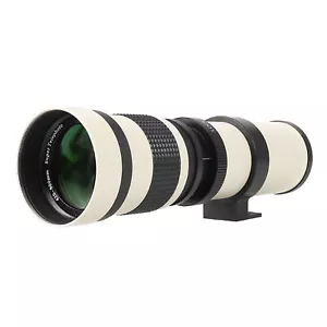 420-800mm F/8 MF Telephoto Zoom Lens for CANON 1500D 1300D 850D 750D DSLR - Picture 1 of 6