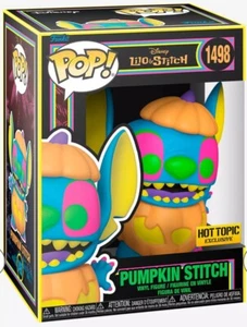 Funko Pop! PUNTADA CALABAZA #1498 NUEVO TEMA CANDENTE EXCLUSIVO DISFRAZ LUZ NEGRA LILO - Imagen 1 de 1