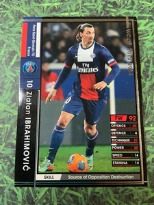 Panini WCCF 2013-14 Zlatan Ibrahimovic Paris Saint-Germain Football Soccer card - Picture 1 of 2