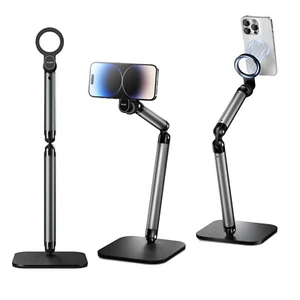 Support de bureau pliable en aluminium TELESIN MagSafe pour iPhone, Samsung et plus - Photo 1 sur 16