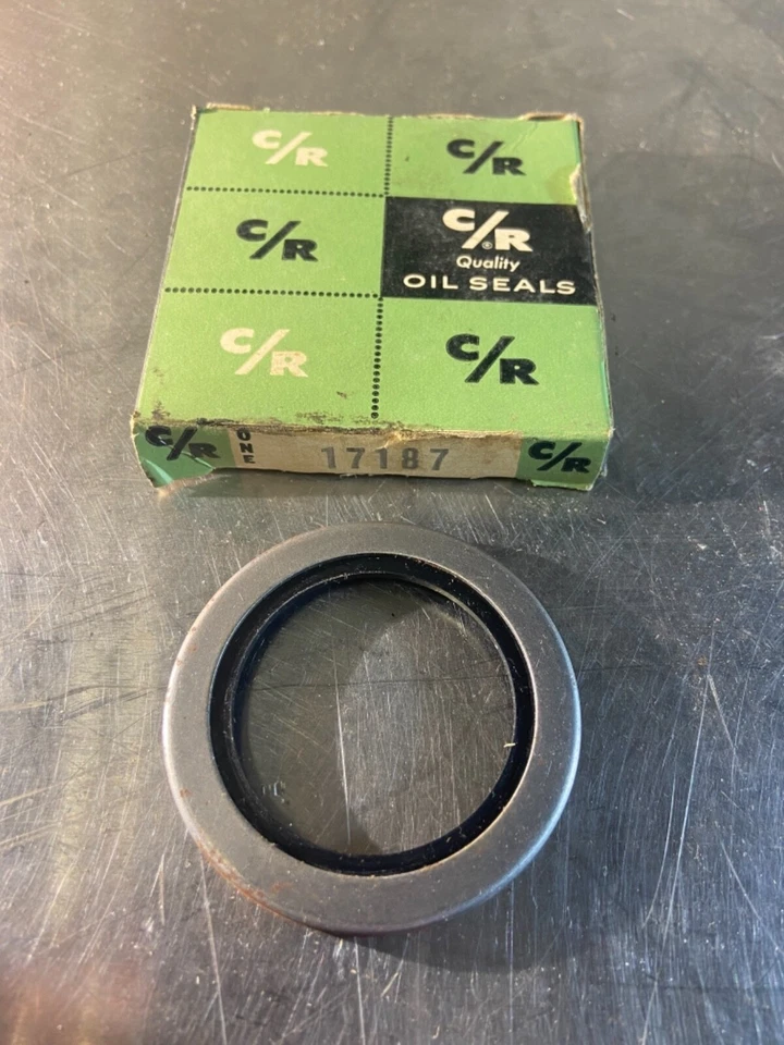 1960-1972 Dodge Dart, Challenger, Plymouth Barracuda Front Wheel Seal, C/R 17187 - Image 1 of 1