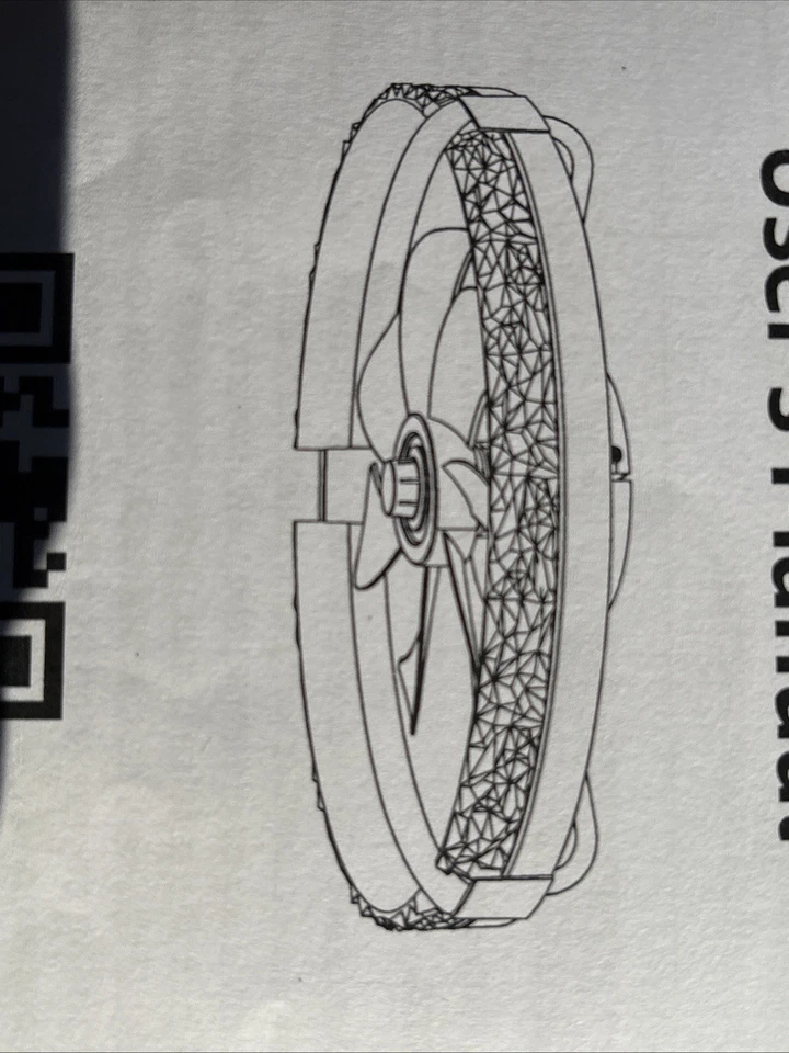 Ventilador de techo de araña de lujo de 52" + kit de lámpara de tambor de cristal elegante remoto Foto 1 de 1
