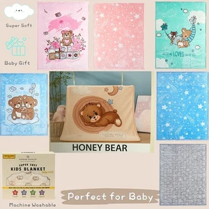 Kids Soft Blanket Throw Premium Polyester Gentle on Skin Warm & Cozy Gift Box UK - Picture 1 of 53