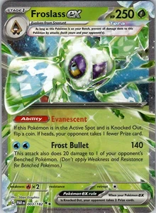 Froslass ex - Double Rare SV04: Paradox Rift 003/182 NM Holo - Picture 1 of 2