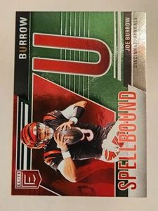 Joe Burrow - 2024 Elite Spellbound "U" Insert Card - Bild 1 von 2